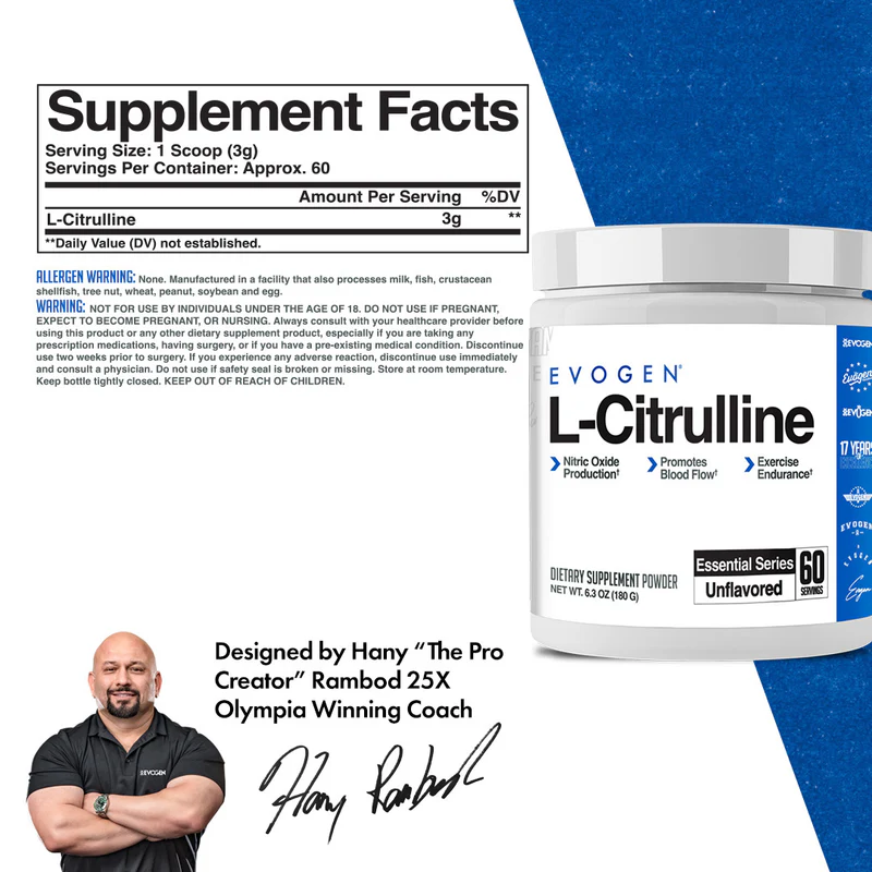 L-Citrulline Powder - 60 servings