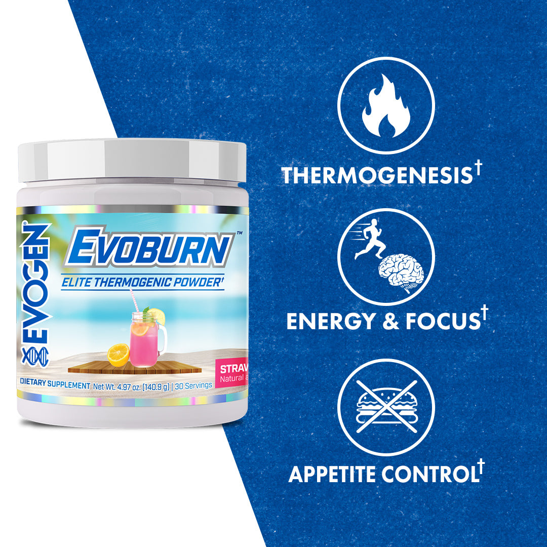 Evoburn Elite Thermogenic Powder - Strawberry Lemonade