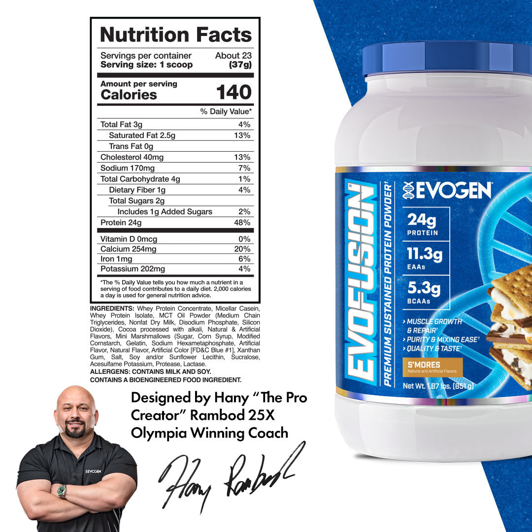 Evofusion Protein Blend - 2lbs / S'mores