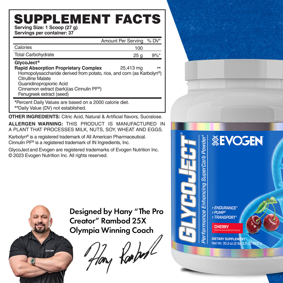 GlycoJect Super Carb - Cherry