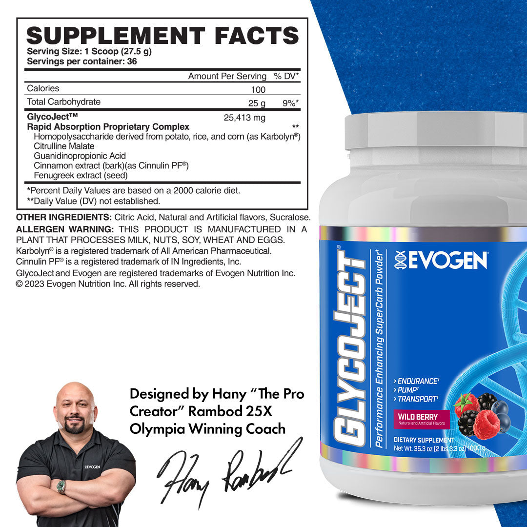 GlycoJect Super Carb - Wild Berry