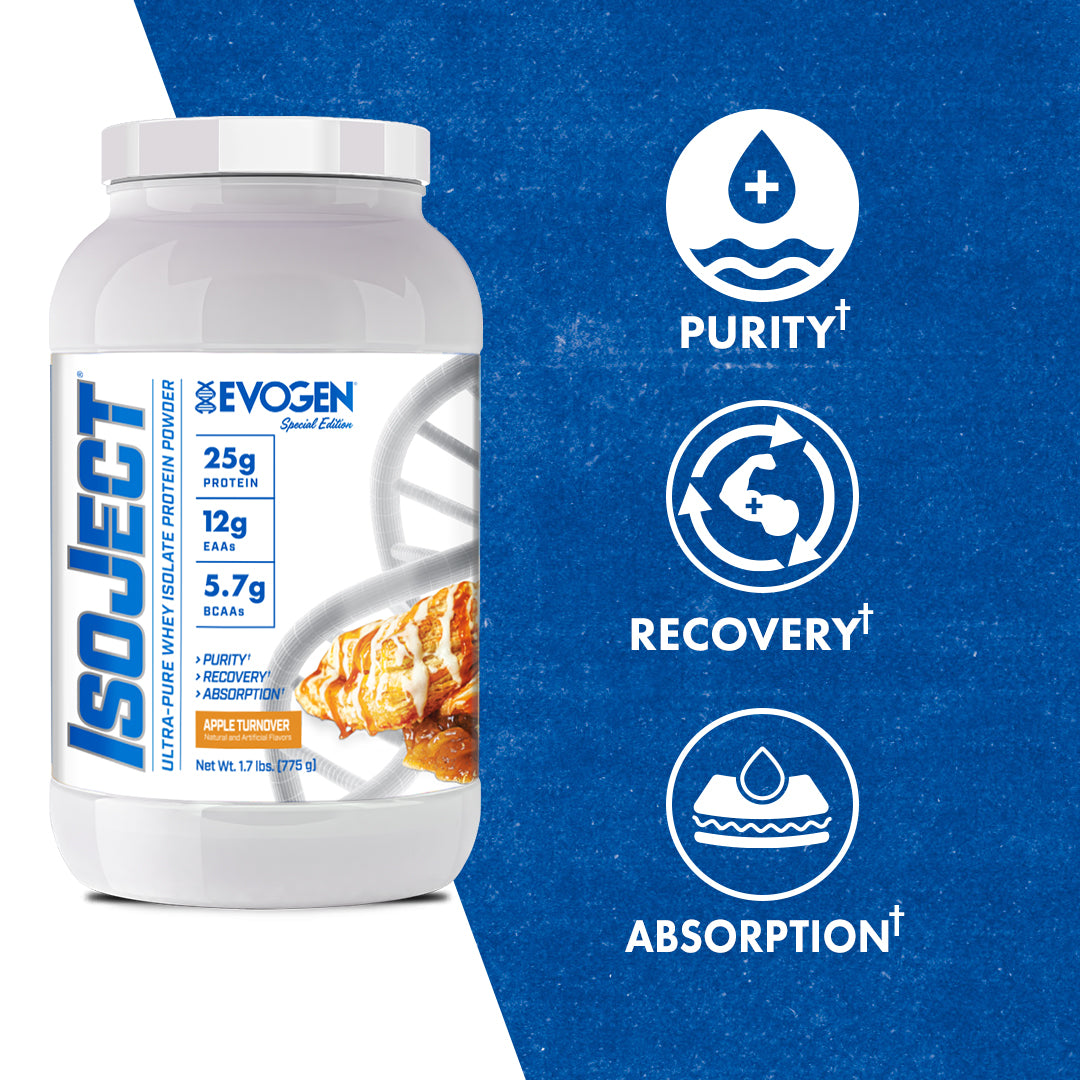 Isoject Whey Protein Isolate - Apple Turnover