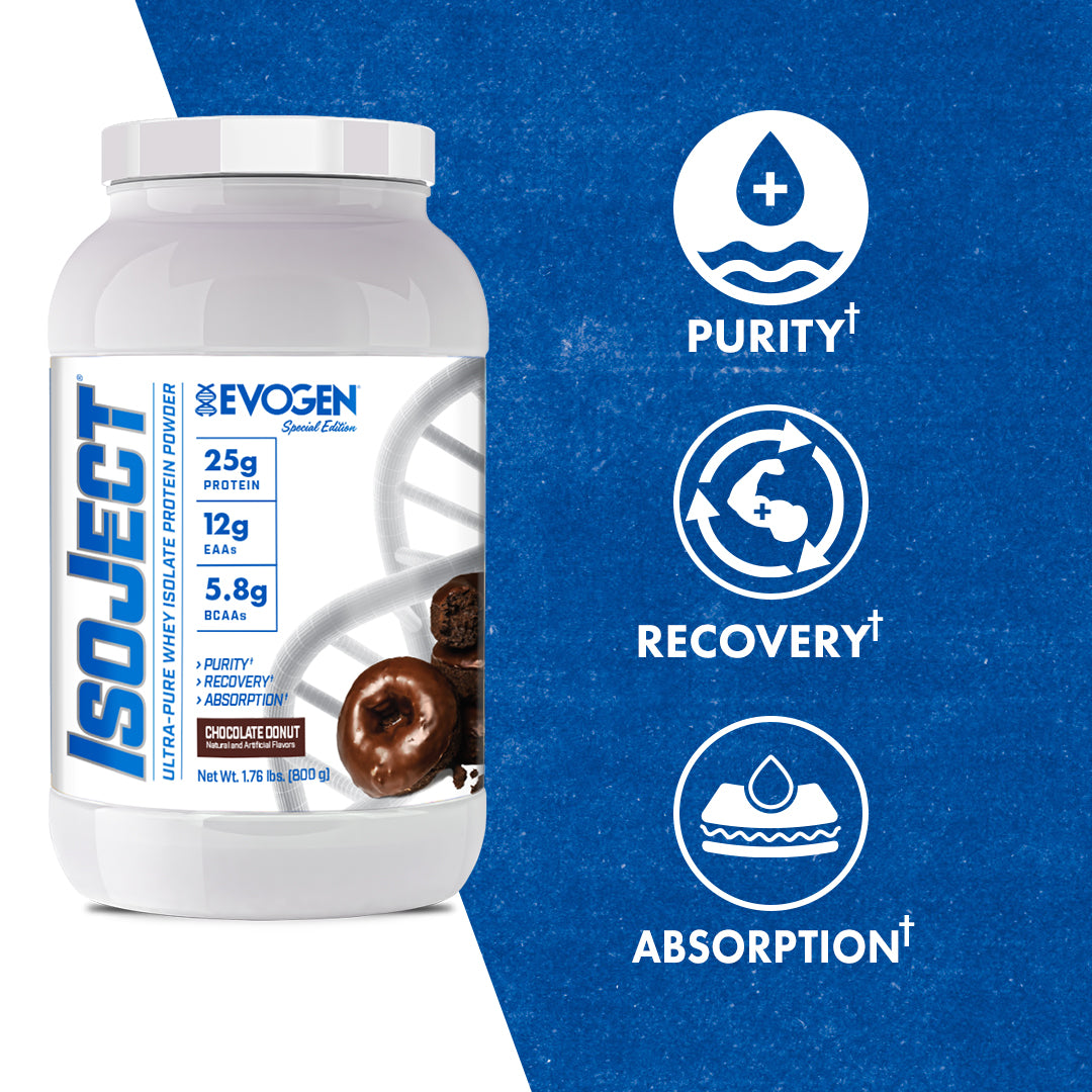 Isoject Whey Protein Isolate - Chocolate Donut
