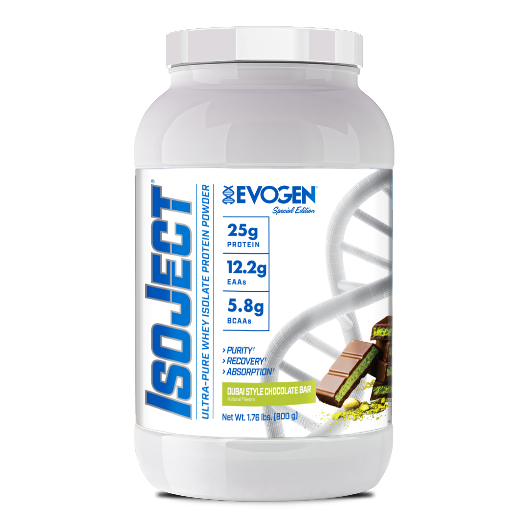 Isoject Whey Protein Isolate - Dubai Style Chocolate Bar