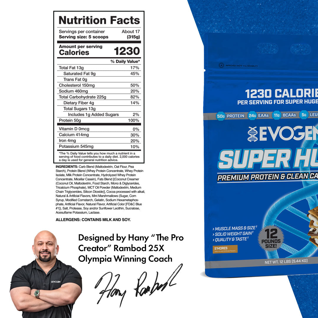 Super Huge Mass Gainer - 12lb / S'mores